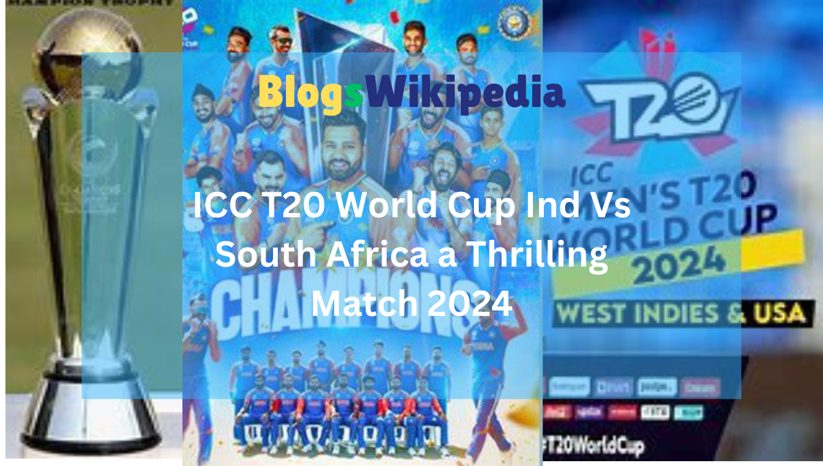 ICC T20 World Cup Ind Vs South Africa a Thrilling  Match 2024