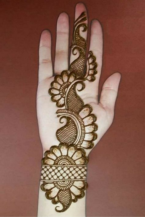 simple mehndi design eid