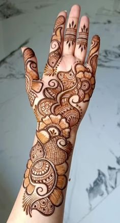 easy mehndi design for eid