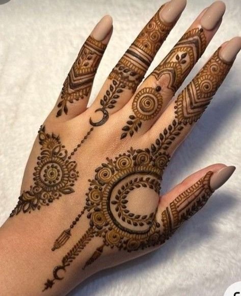 mehndi designs for eid back hand