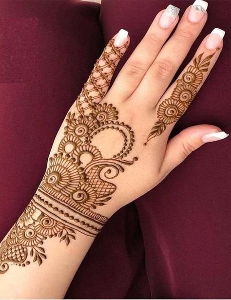 beautiful eid mehndi design