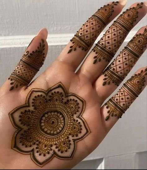 eid henna patterns