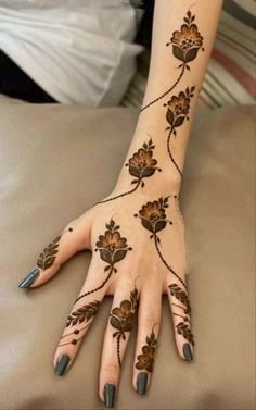 recent mehendi designs